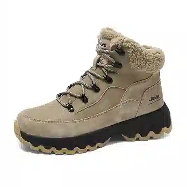 Jeep Snow Boots Khaki