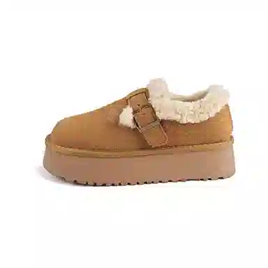 La Chapelle Ankle Snow Boots Camel