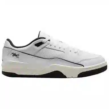 Jordan Flight Court White Black