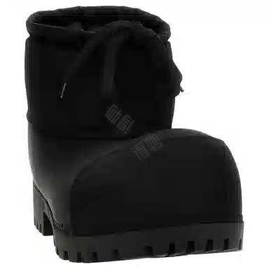 Balenciaga Short Boots Black