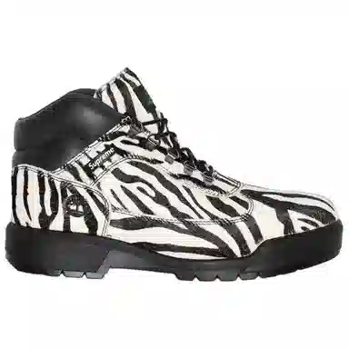 Supreme x Timberland Field Boots Black White