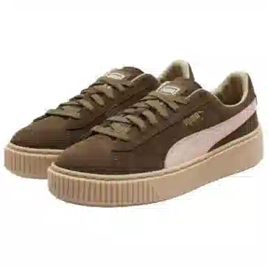 PUMA Suede Platform Brown