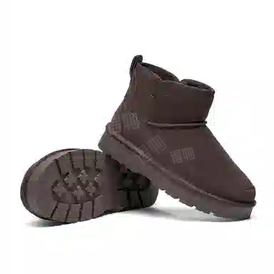 C°BANNER Classic Wool Snow Boots Brown