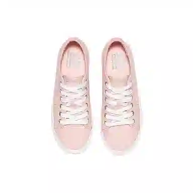 Skechers Bob's Low Canvas Shoes Pink