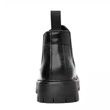 木林森 时尚简约 经典复古 短筒 切尔西靴 男款