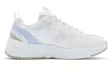 乔丹 飞羽运动舒适 耐磨减震防滑 低帮 羽毛球鞋 女款 白伊紫色