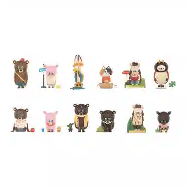 POP MART Green Cow Garden 12