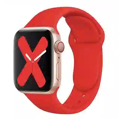 亿祈发 苹果适用 手表表带 硅胶材质 时尚男女通用