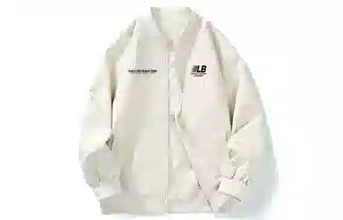 王者荣耀 美式复古纯色字母棒球服外套宽松舒适高街痞帅青少年百搭时尚潮牌夹克衫 鲁班七号款 男女同款
