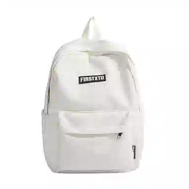 帕克熊 韩系轻便纯色 尼龙布 双肩包 男女同款情侣款 多色