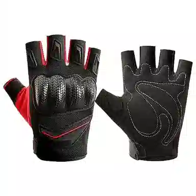 梦特娇 户外运动骑车 聚酯纤维 骑行手套 男女同款情侣款