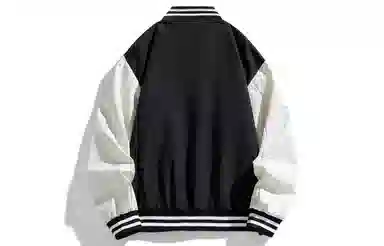 王者荣耀 美式复古拼接撞色棒球服外套宽松舒适高街痞帅少年感百搭时尚潮流夹克衫 鲁班七号款 男女同款