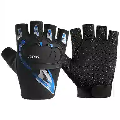 梦特娇 户外骑车健身 网格布 骑行手套 男女同款情侣款