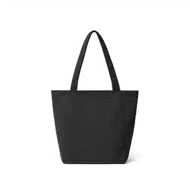 红蜻蜓 学生上班通勤托特包购物袋 织物 单肩包 女款 黑色