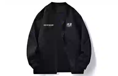 王者荣耀 美式复古纯色字母棒球服外套宽松舒适高街痞帅青少年百搭时尚潮牌夹克衫 鲁班七号款 男女同款