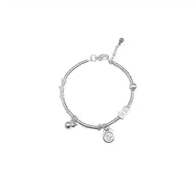 DREAMPETAL Prosperity Coin Bracelet S925 Silver