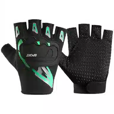 梦特娇 户外骑车健身 网格布 骑行手套 男女同款情侣款