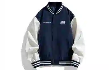 王者荣耀 美式复古拼接撞色棒球服外套宽松舒适高街痞帅少年感百搭时尚潮流夹克衫 鲁班七号款 男女同款