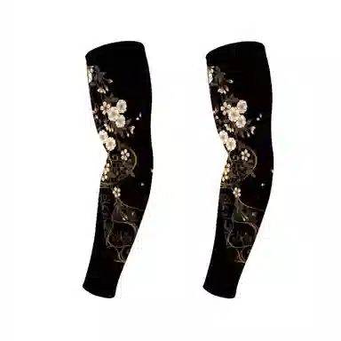 图涂丫 国潮复古中国风夏季潮流青年户外冰袖 涤纶 防晒袖 男女同款情侣款