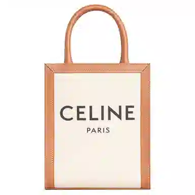 Celine Cabas Mini Beige Brown