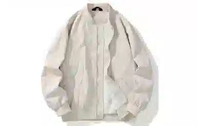 王者荣耀 美式复古学院风字母印花图案拼接撞色落肩长袖棒球领宽松休闲外套飞行夹克衫 标语款 男女同款