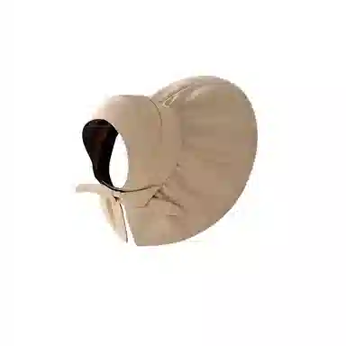 图涂丫 防紫外线遮阳帽大檐遮脸渔夫 涤纶 防晒帽 男女同款情侣款