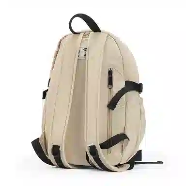 VANWALK Pingu Backpack Large Black White Plaid