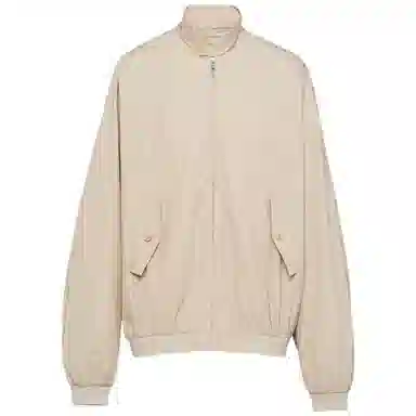 Prada SS23 Bomber Jacket Limestone