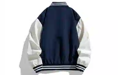 王者荣耀 美式复古拼接撞色棒球服外套宽松舒适高街痞帅少年感百搭时尚潮流夹克衫 鲁班七号款 男女同款