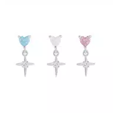Xiyu Enamel Star Earrings