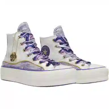 Converse All Star Lift White Purple