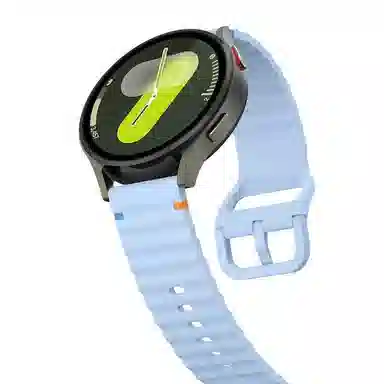 亿祈发 华为适用 手表表带 硅胶材质 波浪纹男女通用