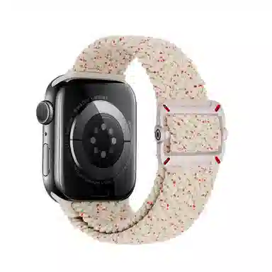 亿祈发 表带 苹果适用 尼龙材质 编织尼龙透气腕带男女通用