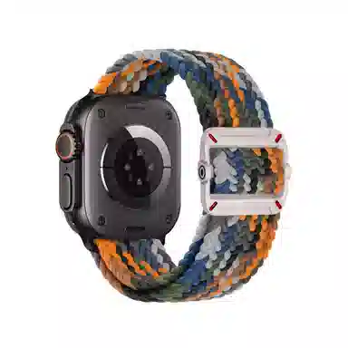 亿祈发 表带 苹果适用 尼龙材质 编织尼龙透气腕带男女通用