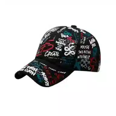 图涂丫 户外遮阳 休闲百搭 涤纶 鸭舌帽 男女同款情侣款