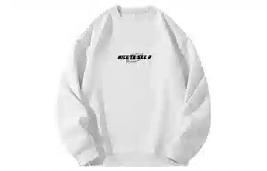 王者荣耀 英文设计美式高街落肩款宽松舒适透气帅帅青少年无性别百搭时尚潮流圆领卫衣 标语款 男女同款