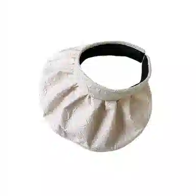 图涂丫 空顶防紫外线帽遮阳百搭时尚高颜值大檐 涤纶 防晒帽 男女同款情侣款