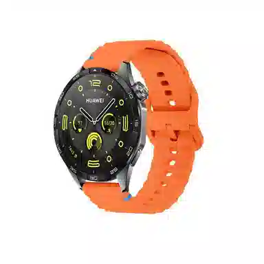 亿祈发 华为适用 手表表带 硅胶材质 波浪纹男女通用