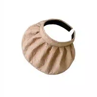 图涂丫 空顶防紫外线帽遮阳百搭时尚高颜值大檐 涤纶 防晒帽 男女同款情侣款