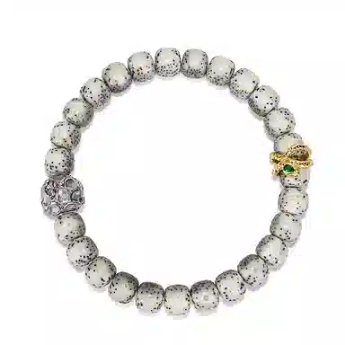 钰澜文玩 【灵蛇盘踞】 星月菩提 手串 男女同款情侣款