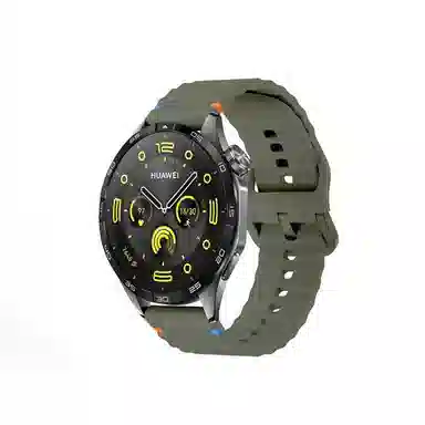 亿祈发 华为适用 手表表带 硅胶材质 波浪纹男女通用