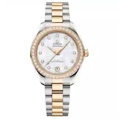 OMEGA AQUA TERRA 150 150 30mm Moonshine 18K