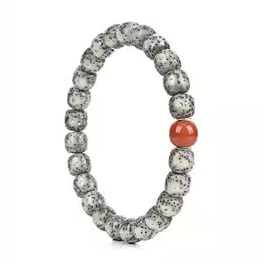 钰澜文玩 【天罡星砂】朱砂搭配款文玩佛珠转运珠 星月菩提 手串 男女同款情侣款