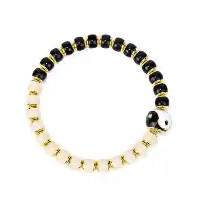 钰澜文玩 界守战甲系列-「金盾·太极璇玑」盘玩佛珠转运珠 菩提根 手串 男女同款情侣款