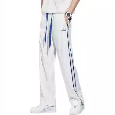 隐狼世家 条纹直筒休闲裤 男款