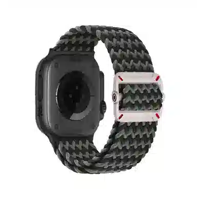 亿祈发 表带 苹果适用 尼龙材质 编织尼龙透气腕带男女通用