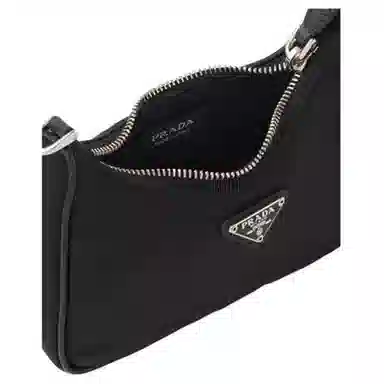 Prada Re-Edition Hobo Mini Black