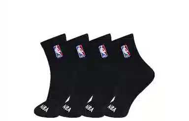 NBA Breathable Antibacterial Mesh Socks 4-Pack