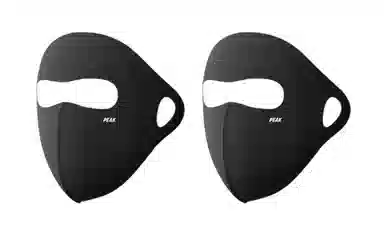 匹克 护脸护额头眼角夏季户外防紫外线凉感面纱 锦纶 防晒面罩 男女同款情侣款