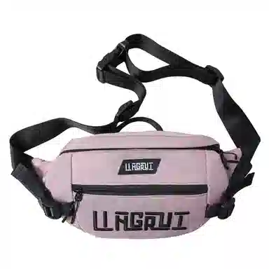 帕克熊 游玩大容量手机包时尚休闲潮 尼龙 单肩斜挎胸包 男女同款情侣款 多色